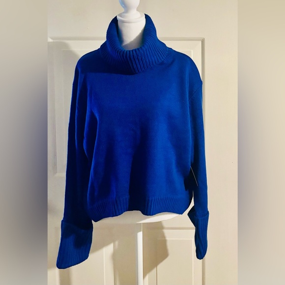 Scoop Chunky Turtleneck Sweater NWT - Picture 5 of 8
